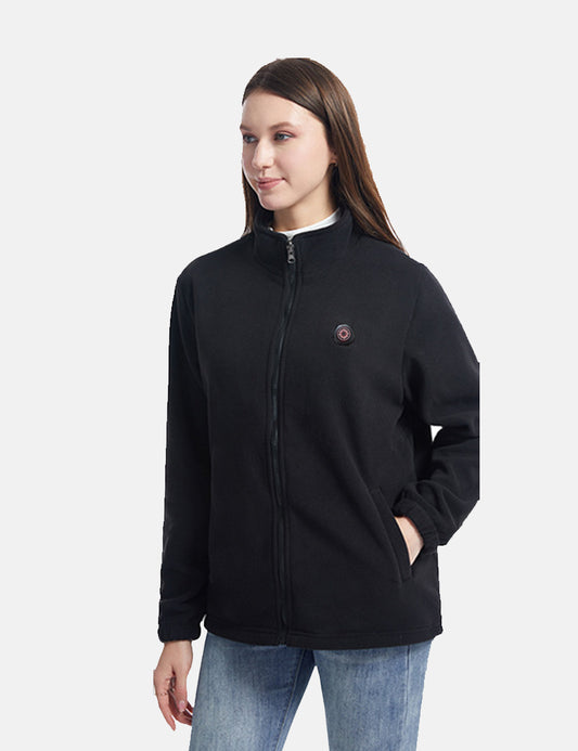 Women's Stand-up Collar Fleece Heating Jacket