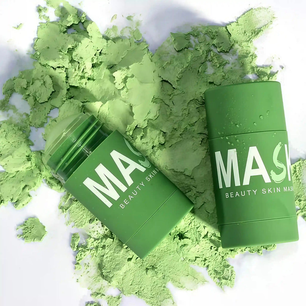 💥Maschera al Tè Verde LOVILDS™ per una Pulizia Profonda e Combattimento dei Batteri