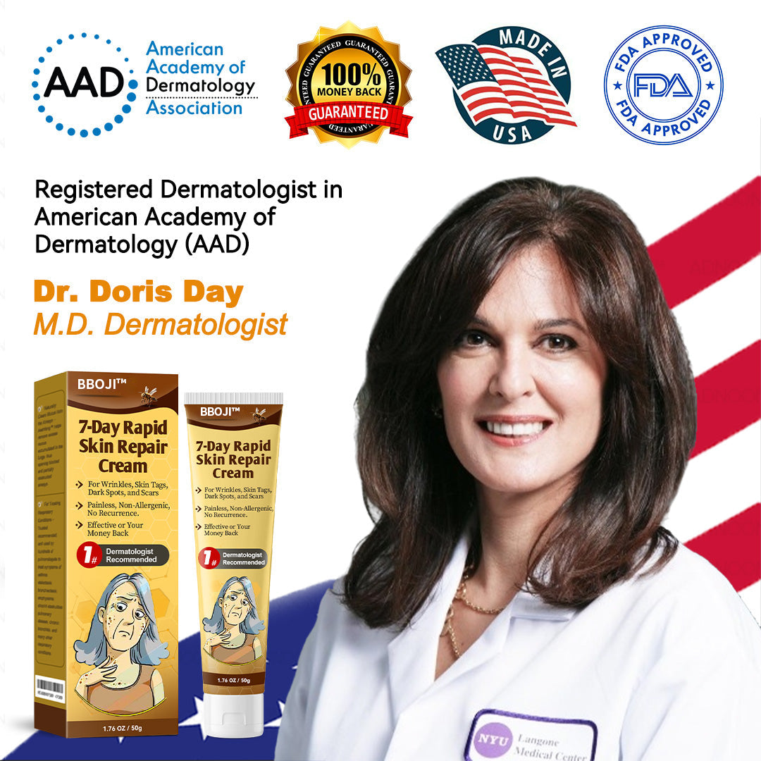 BBOJI™ 𝟕-Tage Schnelle Hautreparaturcreme US-Dermatologen-zugelassen (🏆🔥AAD EMPFIEHLT)