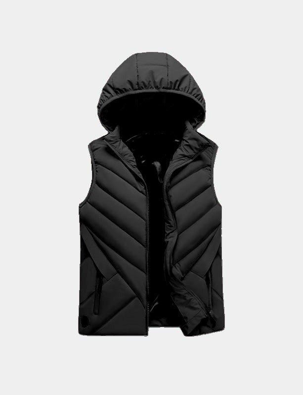Women's Classic Heated Vest - Black/Pink/White