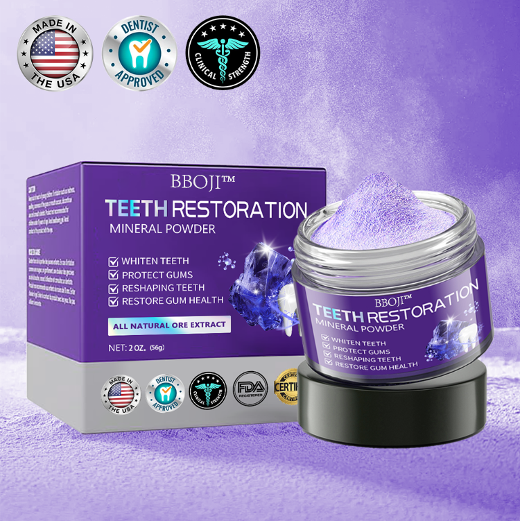 BBOJI™ TeethRestoration Mineralpulver🦷(ADA empfohlen)