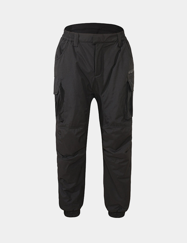 Men's Outdoor Multi-functional Heated Pants (18-Zone Heating) - Black - veneshwear
