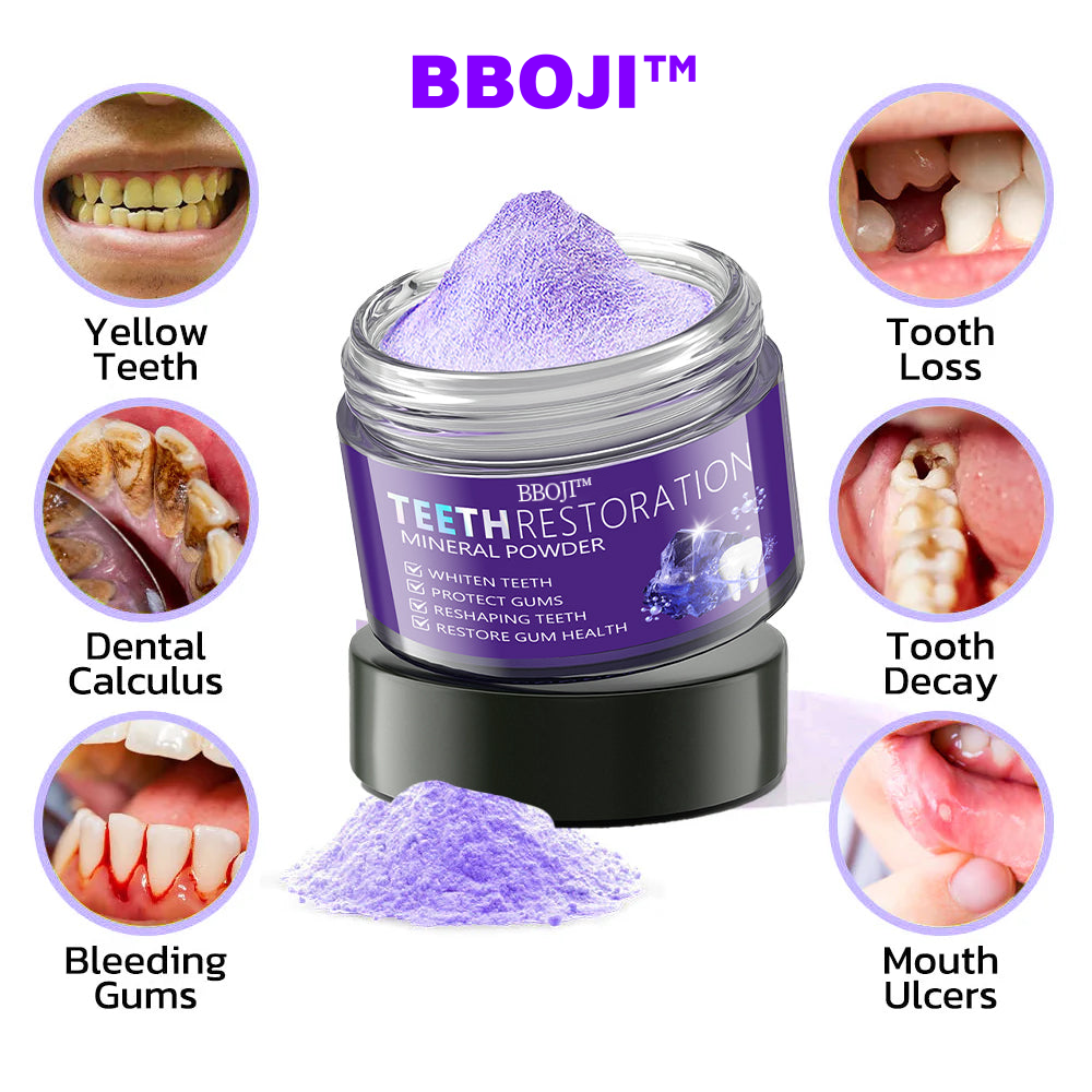 BBOJI™ TeethRestoration Mineralpulver🦷(ADA empfohlen)