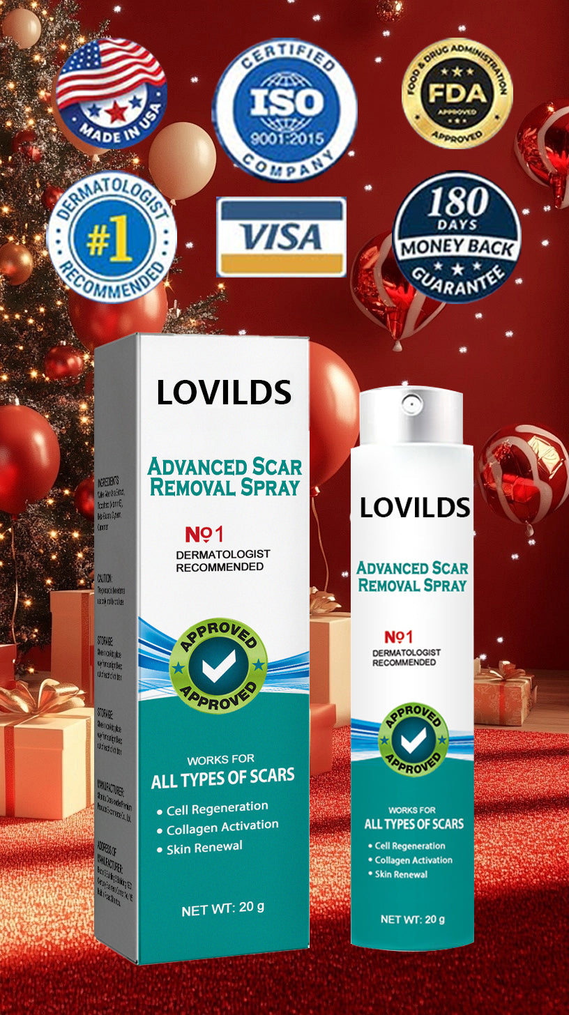 (🔥LETZTER TAG VERKAUF-70% RABATT) LOVILDS™ Fortgeschrittenes Narbenentfernungs-Spray