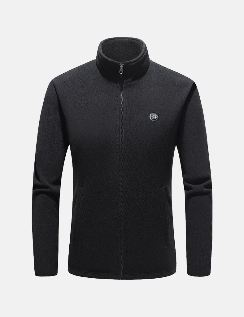 Men's Stand-up Collar Fleece Heating Jacket