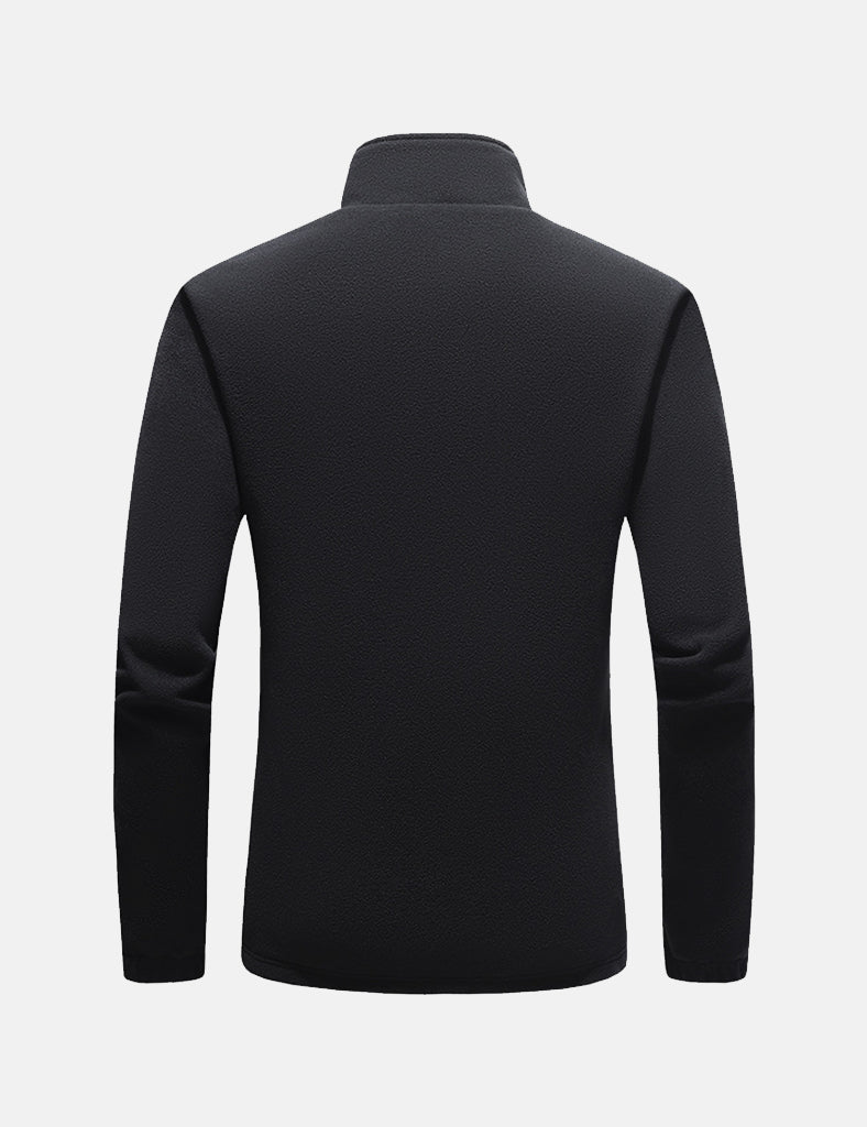 Men's Stand-up Collar Fleece Heating Jacket