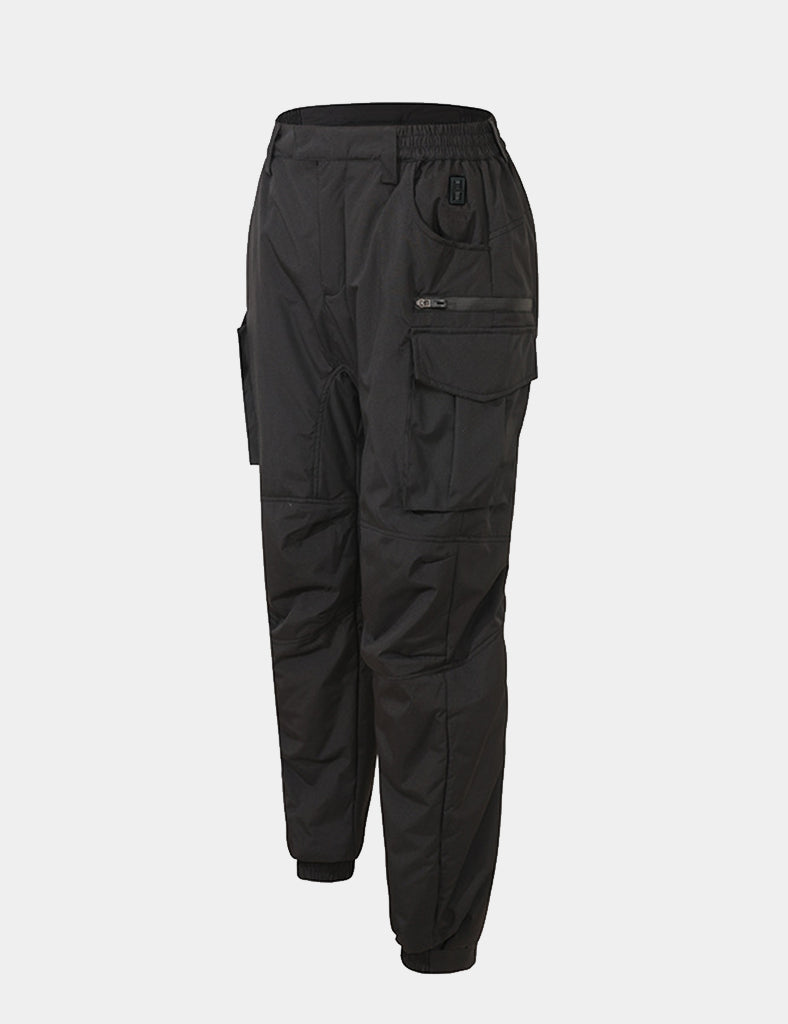 Men's Outdoor Multi-functional Heated Pants (18-Zone Heating) - Black - veneshwear