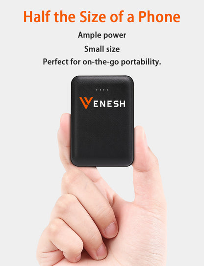 VENESH Rechargeable Battery (10000 mAh, 5V) - veneshwear