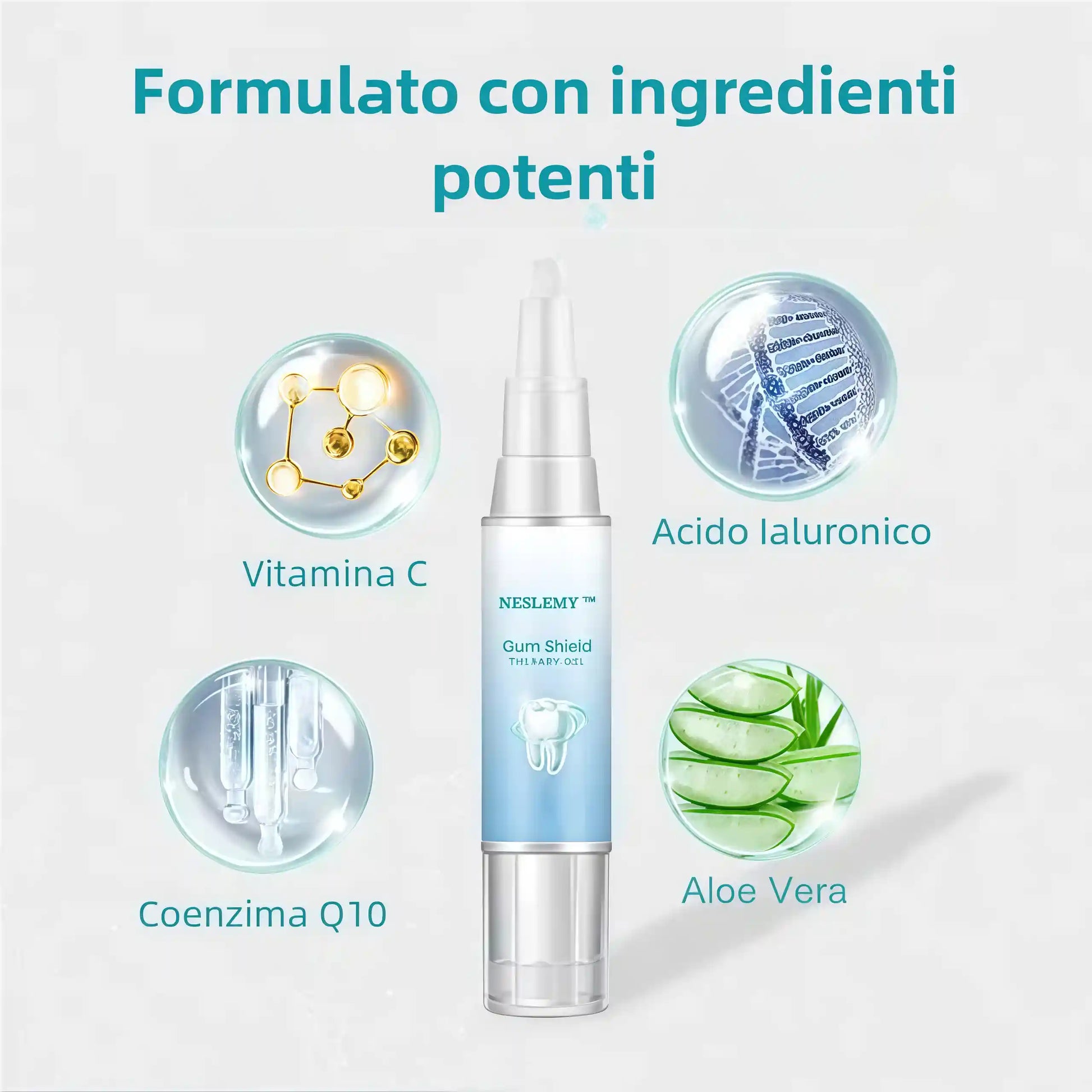 🔥Promozione ultimo giorno 80% di sconto - Gel terapeutico per paradenti NESLEMY™
