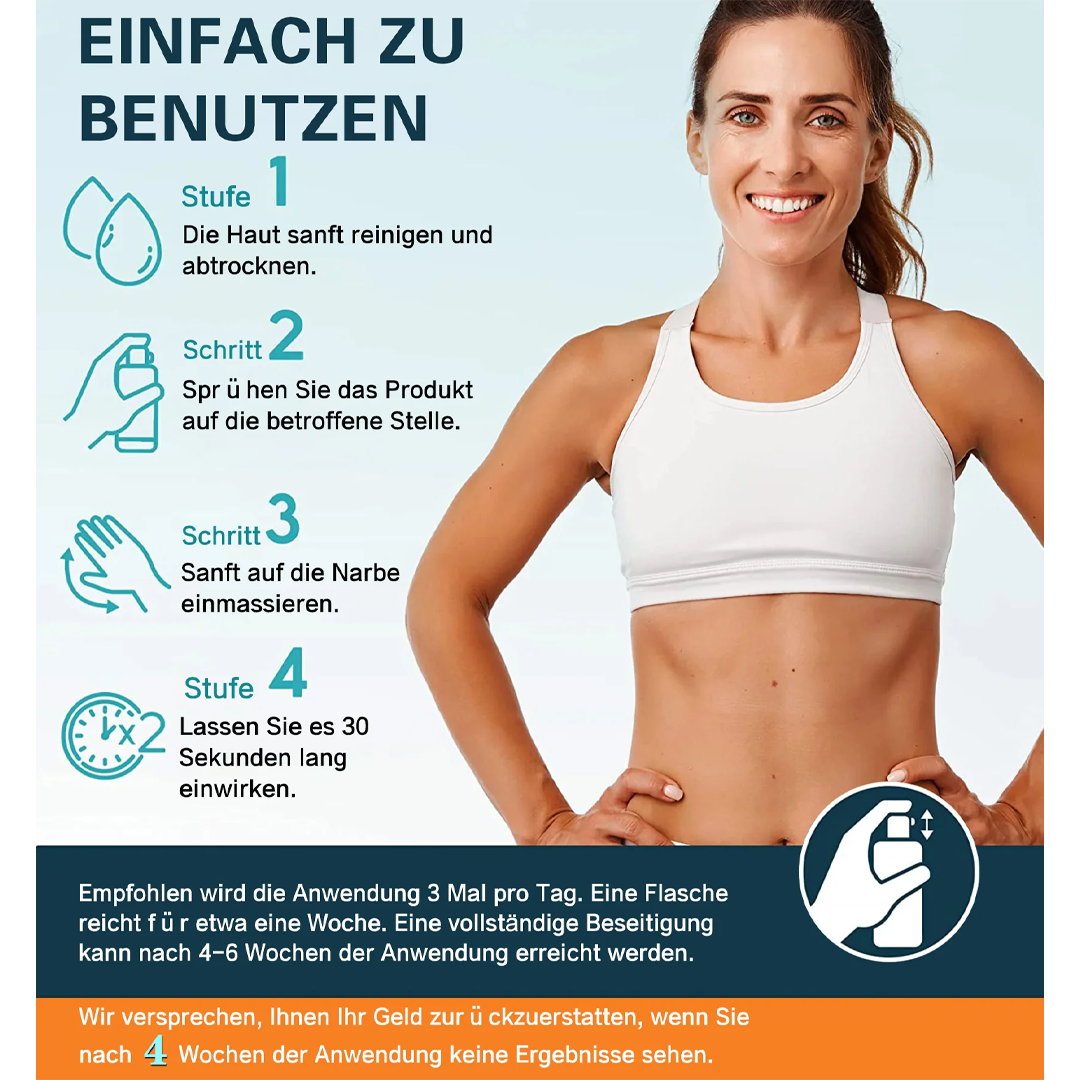 (🔥LETZTER TAG VERKAUF-70% RABATT) LOVILDS™ Fortgeschrittenes Narbenentfernungs-Spray