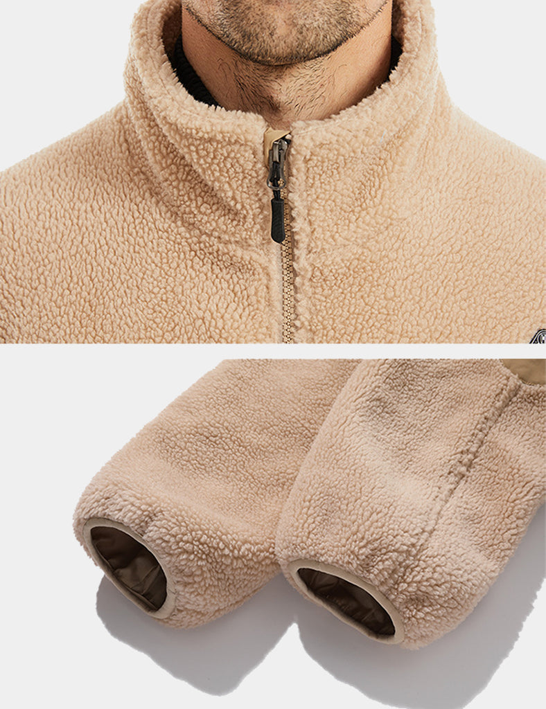 Men's Plush Heated Vest - Brown/Black - veneshwear
