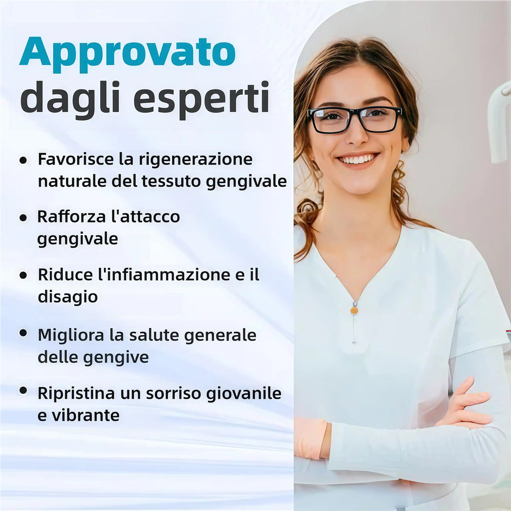 🔥Promozione ultimo giorno 80% di sconto - Gel terapeutico per paradenti NESLEMY™