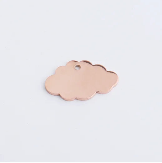 5 Teile/los 15*25mm Wolke Charme Edelstahl Spiegel Poliert Für Halskette DIY Frauen Handgemachten Schmuck Machen