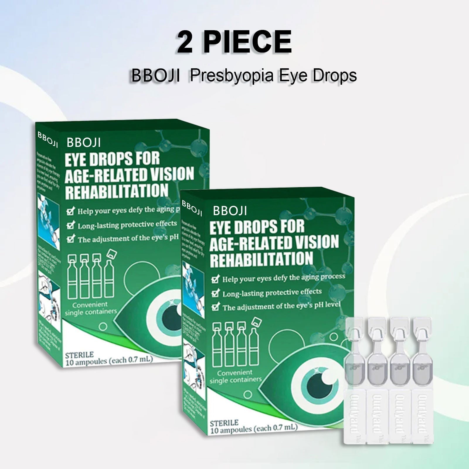 BBOJI™ Augentropfen gegen Presbyopie