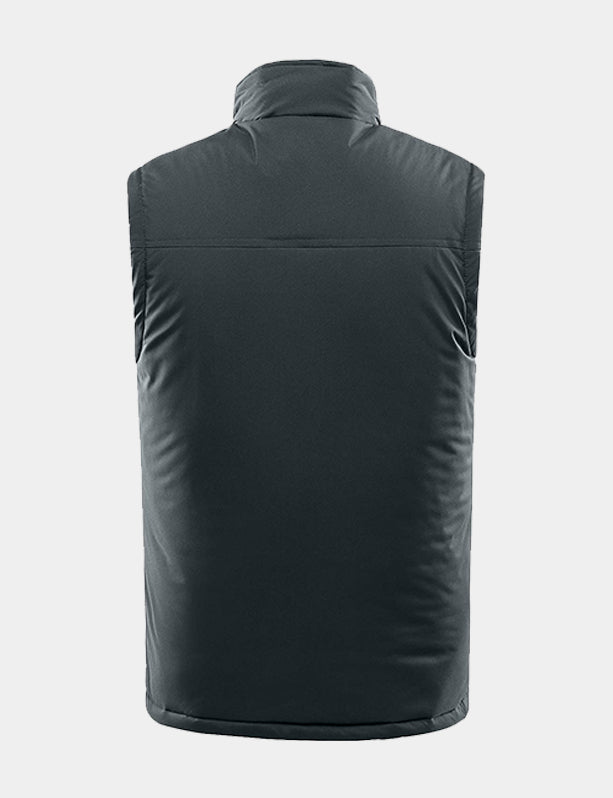 Men's 11-Zone Full-Body Heating Vest - Black/Navy/Green - veneshwear
