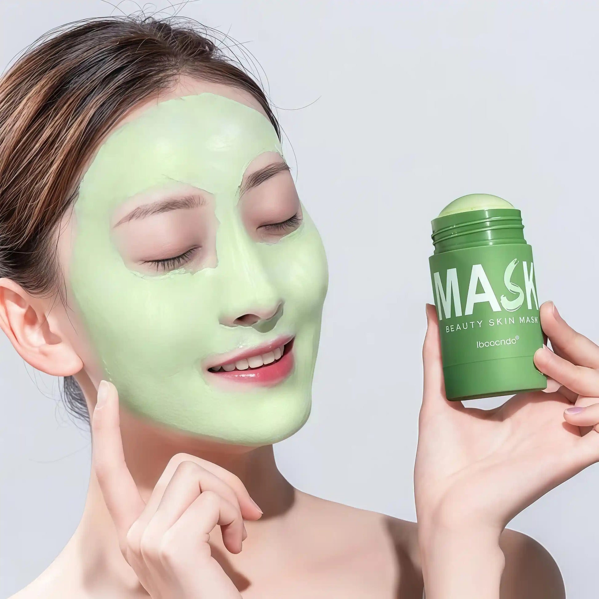💥Maschera al Tè Verde BBOJI™ per una Pulizia Profonda e Combattimento dei Batteri