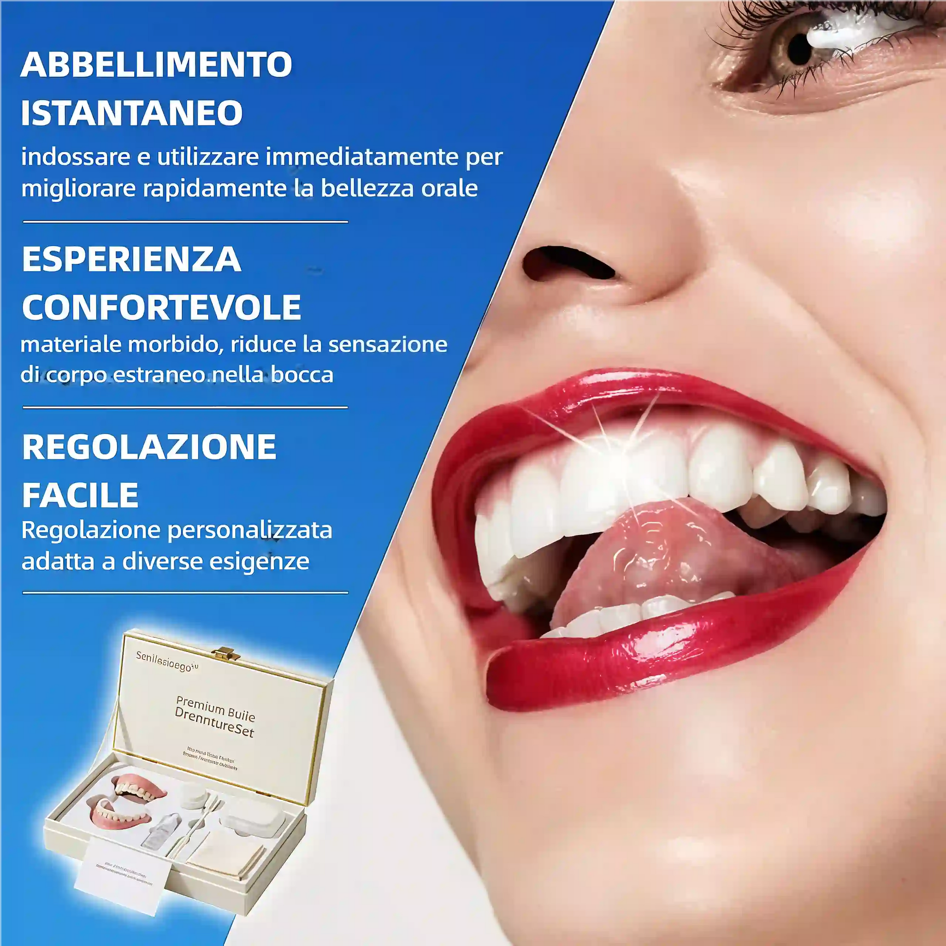 Venesh™ - Set Completo di Protesi Dentarie Premium